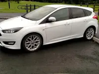 Used Ford Focus ST-Line 120 HP (88 kW) 2017 White Hatchback