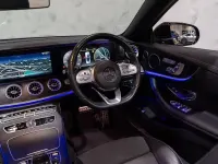 Used Mercedes E400 AMG line 340 HP (250 kW) 2019 Black Cabriolet
