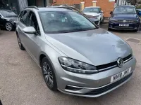 Begagnad VW Golf VII SE 110 HK (80 kW) 2018 Silver Kombi