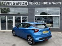Used Nissan Micra Acenta Limited Edition 90 HP (66 kW) 2018 Blue Hatchback