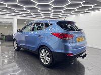 Begagnad Hyundai ix35 Premium 2013 Blå SUV