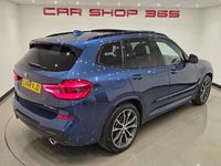 Used BMW X3 M Sport 190 HP (139 kW) 2018 Blue SUV