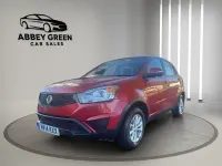 Used SsangYong Korando 2014 Red SUV