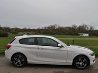 Used BMW 120 Sport Line 2016 White Hatchback