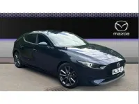 Used Mazda 3 Exclusive-Line 140 HP (102 kW) 2025 Blue Hatchback
