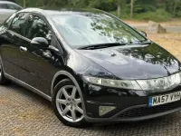 Used Honda Civic EX 2007 Black Hatchback