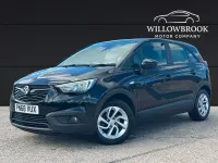 Used Vauxhall Crossland X 83 HP (61 kW) 2018 Black SUV