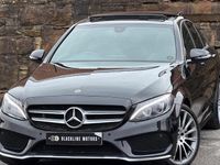 Used Mercedes C220 AMG Line Premium 170 HP (125 kW) 2018 Black Sedan