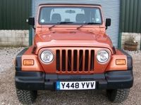 Used Jeep Wrangler 174 HP (127 kW) 2001 SUV