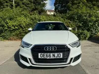 Used Audi A3 Sportback S-Line 110 HP (80 kW) 2016 White Hatchback