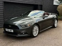 Used Ford Mustang Convertible 317 HP (233 kW) 2016 Green Cabriolet