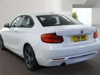Used BMW 218 Sport Line 2018 White Coupe