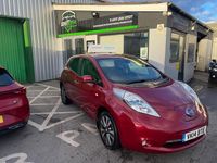 Used Nissan Leaf Tekna 80 kW (109 HP) 2014 Red Hatchback