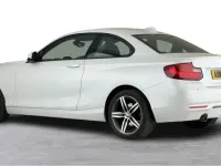 Used BMW 218 Sport Line 150 HP (110 kW) 2016 Mineral white Coupe