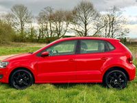 Used VW Polo SE 85 HP (62 kW) 2010 Red Hatchback