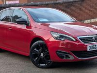 Used Peugeot 308 GT-line 130 HP (95 kW) 2017 Red Hatchback