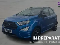 Used Ford Ecosport ST-Line 125 HP (91 kW) 2020 Blue SUV