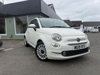 Used Fiat 500 Lounge 69 HP (50 kW) 2019 White Hatchback