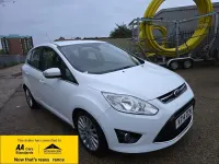Begagnad Ford C-MAX Titanium 125 HK (91 kW) 2014 Vit Minibuss