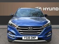Usado Hyundai Tucson GO! 177 HP (130 kW) 2018 Azul SUV