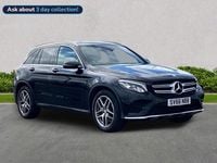 Begagnad Mercedes GLC220 AMG line 2016 Svart Kombi