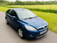 Used Ford Focus Style 100 HP (73 kW) 2008 Blue Hatchback