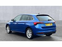 Used Skoda Scala SE L 110 HP (80 kW) 2025 Race blue metallic Hatchback