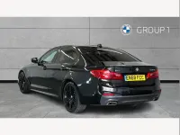 Used BMW 530 M Sport 265 HP (194 kW) 2018 Black sapphire metallic paint Sedan