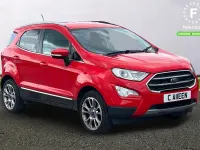 Used Ford Ecosport Titanium 101 HP (74 kW) 2018 Red SUV
