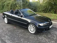 Used BMW 325 Cabriolet 2006 Black Cabriolet
