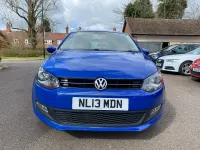 Used VW Polo Match 60 HP (44 kW) 2013 Blue Hatchback