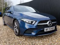 Used Mercedes A200 Executive 163 HP (119 kW) 2020 Blue Hatchback