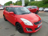 Used Suzuki Swift 2017 Red Hatchback