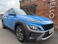 Used Hyundai Kona Premium 141 HP (103 kW) 2022 Blue SUV