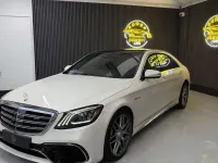 Used Mercedes S63L AMG Executive 612 HP (450 kW) 2019 White Sedan