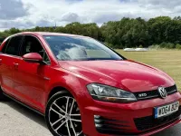 Used VW Golf VII GTD 2015 Red Hatchback