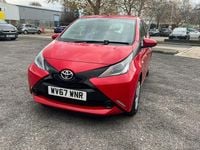 Used Toyota Aygo X-play 68 HP (50 kW) 2017 Red Hatchback