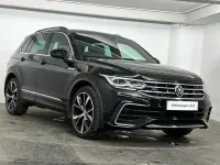 Used VW Tiguan R-line 150 HP (110 kW) 2021 Black SUV