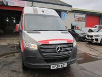 Begagnad Mercedes Sprinter 163 HK (119 kW) 2020 Silver Van