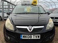 Usado Vauxhall Corsa 79 HP (58 kW) 2008 Preto Citadino