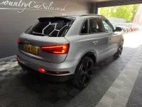 Used Audi Q3 Black Edition 150 HP (110 kW) 2018 Silver SUV