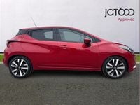 Used Nissan Micra Tekna 91 HP (66 kW) 2021 Red Hatchback