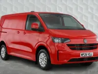New VW T7 Pro 2026 Red Van