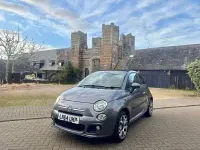 Used Fiat 500 S 69 HP (50 kW) 2014 Grey Cabriolet