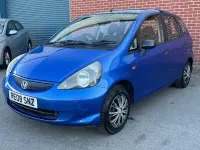 Used Honda Jazz S 90 HP (66 kW) 2008 Blue Hatchback