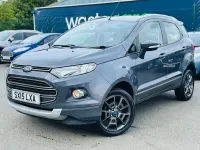 Used Ford Ecosport Titanium 125 HP (91 kW) 2015 Grey SUV