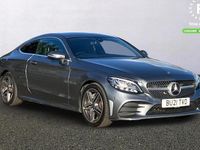 Used Mercedes C200 AMG line 184 HP (135 kW) 2021 Grey Coupe