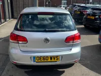 Used VW Golf VI 78 HP (57 kW) 2011 Silver Hatchback