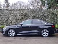 Used Audi A3 S-Line 150 HP (110 kW) 2023 Black Sedan