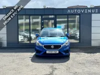 Begagnad MG MG3 Excite 106 HK (77 kW) 2018 Blå Halvkombi